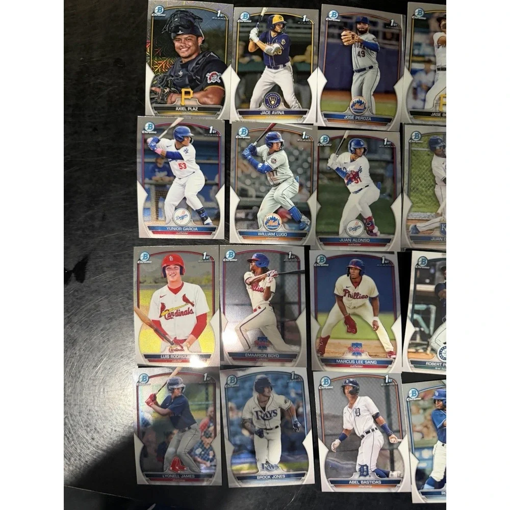 2021 & 2023 Topps MLB baseball cards BCP, series 1, lot of 50